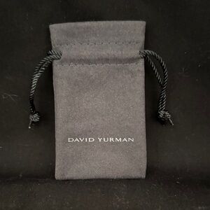 David Yurman Charcoal Jewelry Pouch